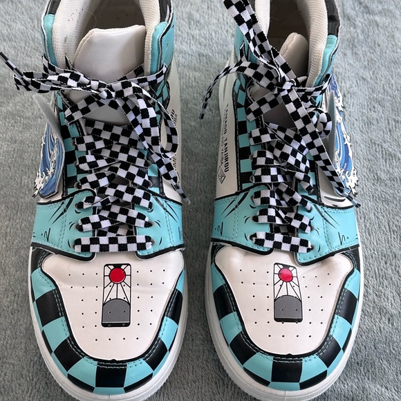 Anime Demon Slayer Cosplay Streetwear Casual Fashion Sneakers Gym Outdoor Shoes - Picture 9 of 10